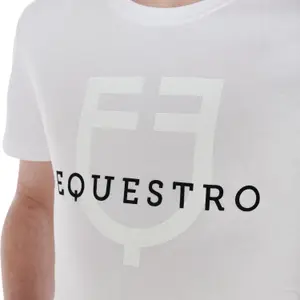 Slim fit μπλούζα με λογότυπο Equestro image-3