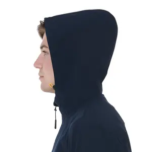 Casaco impermeável de equitação com capuz em tecido técnico respirável Equestro image-6