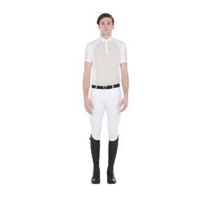 Polo da concorso slim fit Equestro image-1