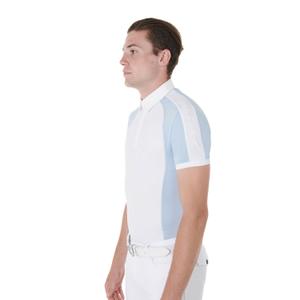 Polo da concorso slim fit Equestro image-3