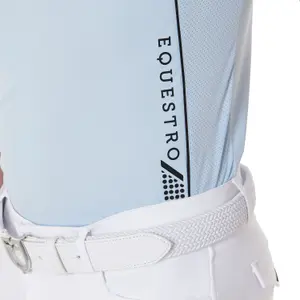Polo da concorso con zip Equestro image-2