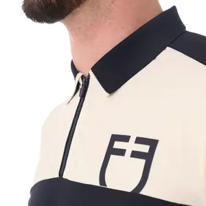 Reit-Poloshirt mit Reißverschluss Equestro image-2