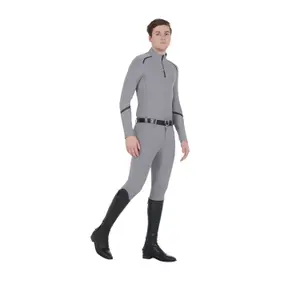 Långärmad slim fit träningströja Equestro image-3