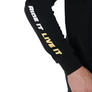 Hooded full zip equestrian sweatshirt Equestro Scuderia image-6