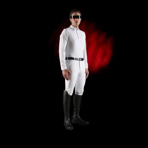 Wedstrijdpolo met lange mouwen Equestro Ridertechnology image-2