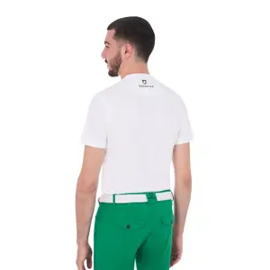 Μπλουζάκι από βαμβάκι Equestro Horse Club image-1
