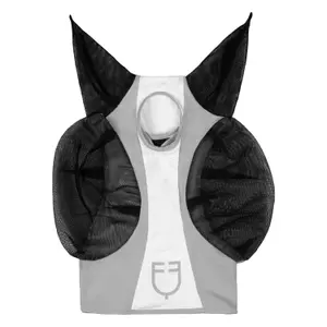 Fliegenmaske aus Netz für Pferde Equestro image-0