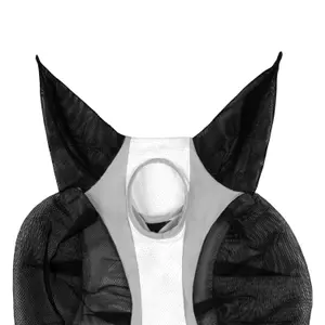 Fliegenmaske aus Netz für Pferde Equestro image-1