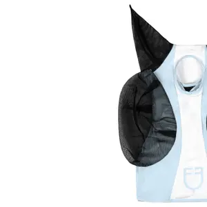 Fliegenmaske aus Netz für Pferde Equestro image-2