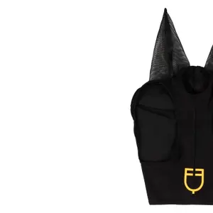 Mascarilla antimoscas de lycra sin malla para los ojos Equestro image-2