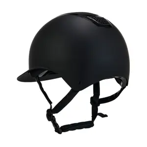 Polo kvindes ridehjelm med skygge Equestro Eclipse image-1