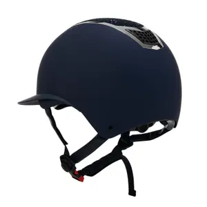 Casque d'équitation avec visière large femme Equestro Eclipse image-1