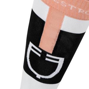 Reitsocken aus technischem und atmungsaktivem Stoff mit Logo Equestro image-2