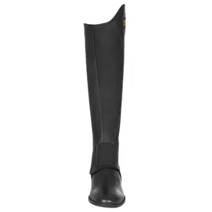 Soft leather mini chaps with side zip Equestro image-2