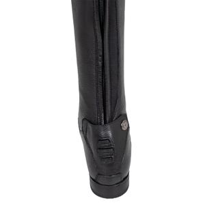 Leather riding boots with laces at the front calf M Equestro image-6