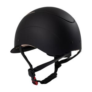 Riding helmet with shiny trim Equestro image-1
