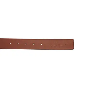 Reversible smooth leather belt for women Equestro image-5