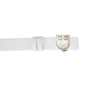 Reversible smooth leather belt for women Equestro image-4