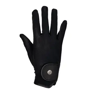 Technical and mesh riding gloves Equestro image-0