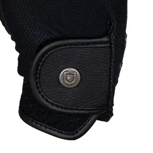 Technical and mesh riding gloves Equestro image-2