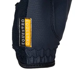 Technical and mesh riding gloves Equestro image-4