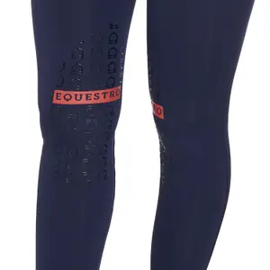 Reitleggings aus Slim-Fit-Stoff mit Vollgrip für Damen Equestro image-5