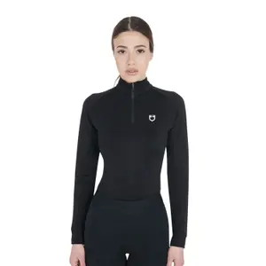 Maglia baselayer a maniche lunghe donna Equestro image-0