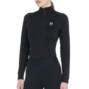 Maglia baselayer a maniche lunghe donna Equestro image-1