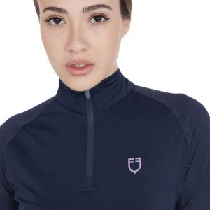 Maglia baselayer a maniche lunghe donna Equestro image-3