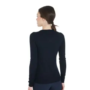 Pull Col V femme Equestro Equestro image-1