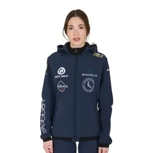 Γυναικείο φούτερ με κουκούλα softshell Equestro image-0