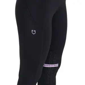 Women's full grip riding leggings Equestro Equestro Kao Light Tecnico image-5