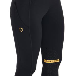 Leggings de equitação full grip para mulher Equestro Equestro Kao Light Tecnico image-5