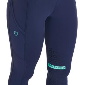 Leggings de equitação em tecido leve com total aderência para mulher Equestro Stretch image-4