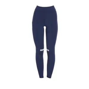 Women's lightweight full grip riding leggings Equestro Stretch image-0