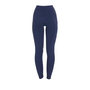 Women's lightweight full grip riding leggings Equestro Stretch image-2