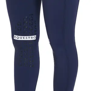 Women's lightweight full grip riding leggings Equestro Stretch image-5