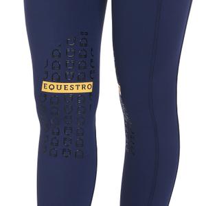 Leggings de equitação em tecido leve com total aderência para mulher Equestro Stretch image-4