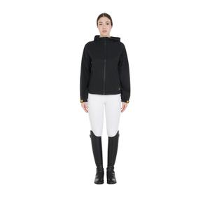 Women's three-layer technical riding waterproof jacket Equestro image-1