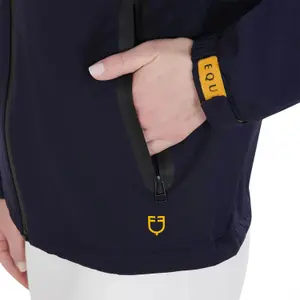 Women's three-layer technical riding waterproof jacket Equestro image-6