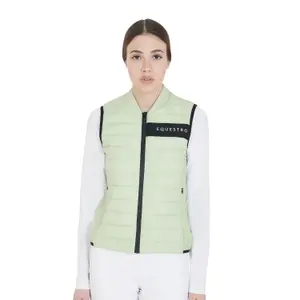 Doudoune équitation sans manches femme Equestro image-0