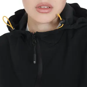 Vattentät ridjacka för damer med huva Equestro image-3