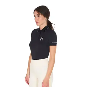 Damen Slim Fit Turniershirt Equestro image-3