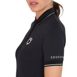Damen Slim Fit Turniershirt Equestro image-4