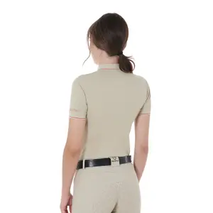 Damen Slim Fit Turniershirt Equestro image-1