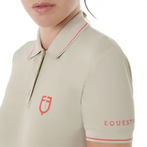 Damen Slim Fit Turniershirt Equestro image-4