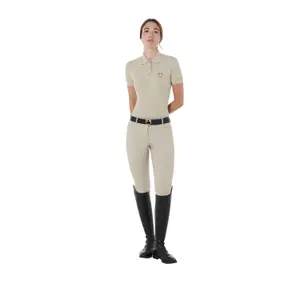 Damen Slim Fit Turniershirt Equestro image-3