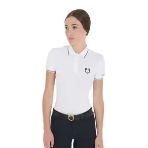 Damen Slim Fit Turniershirt Equestro image-1