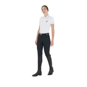 Damen Slim Fit Turniershirt Equestro image-3