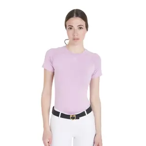 T-shirt de treino slim feminino Equestro image-0